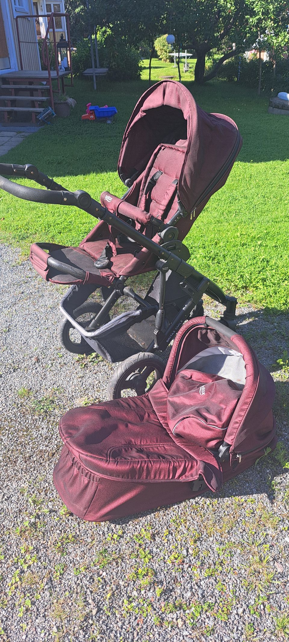 Britax smile 2 yhdistelmävaunut