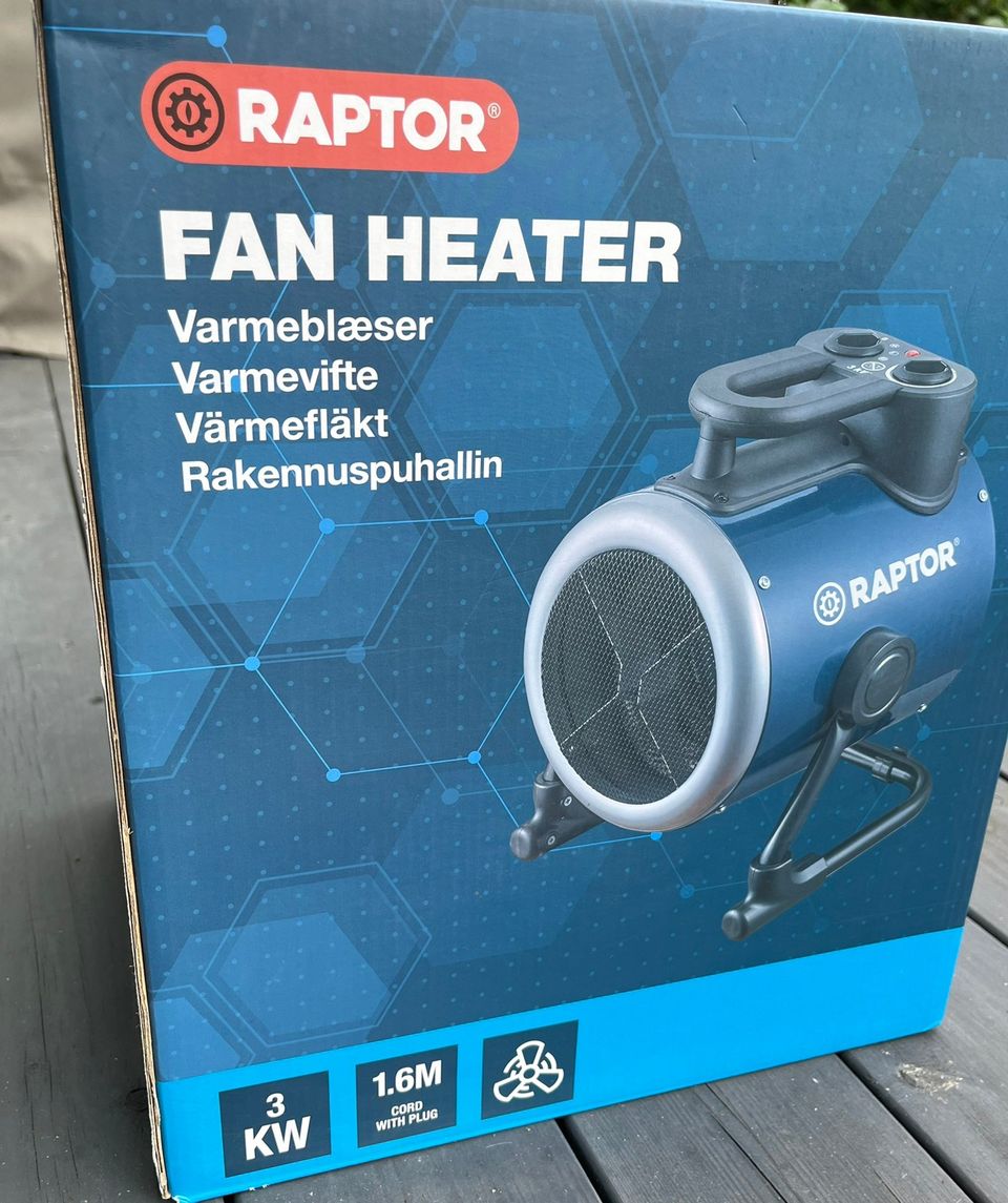 Raptor rakennuspuhallin