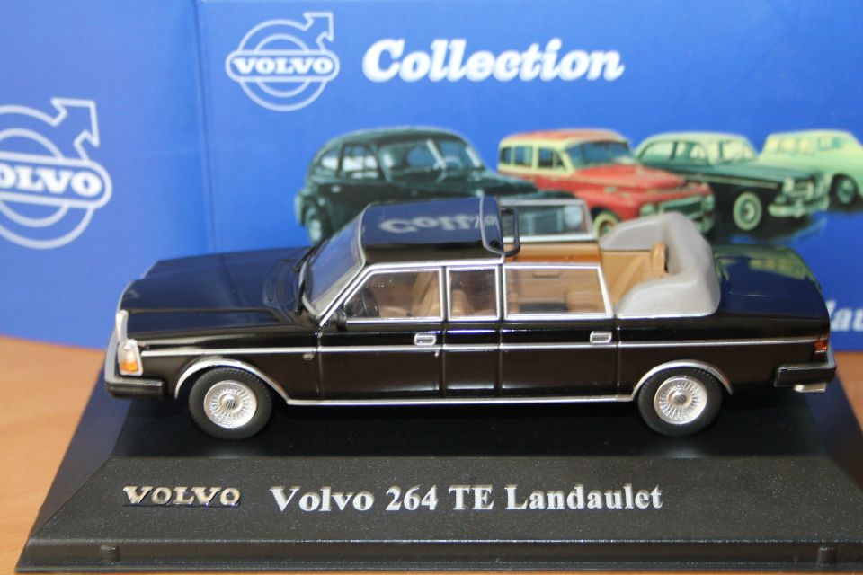 1982 Volvo 264 TE Landaulet auto presidentillinen avo limusiini 13cm metalli