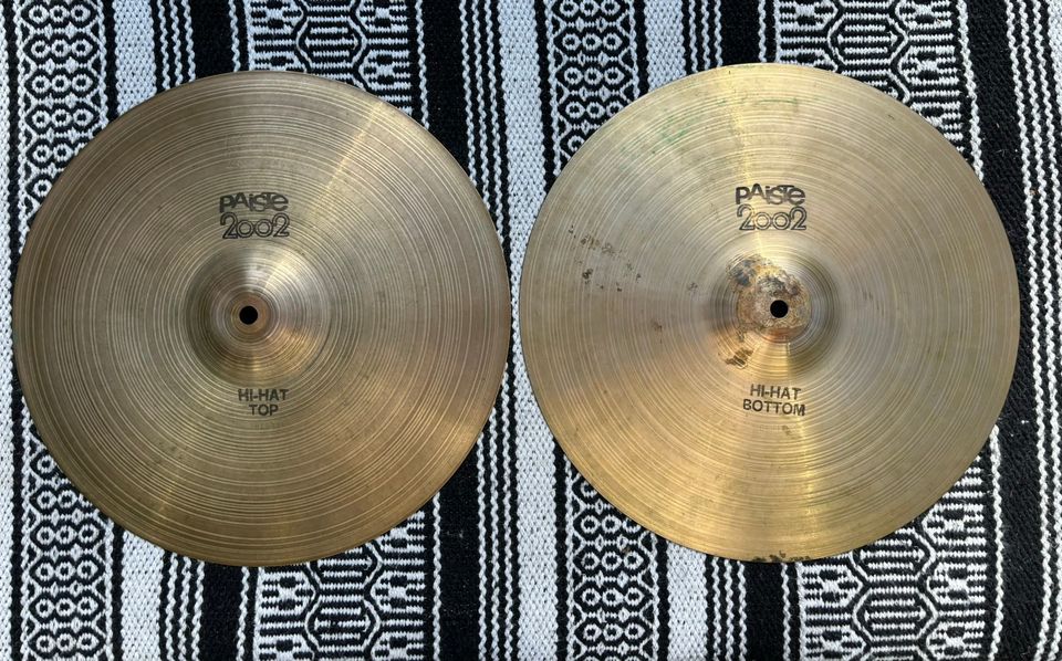 Paiste 14” 2002 hi-hat symbaalit