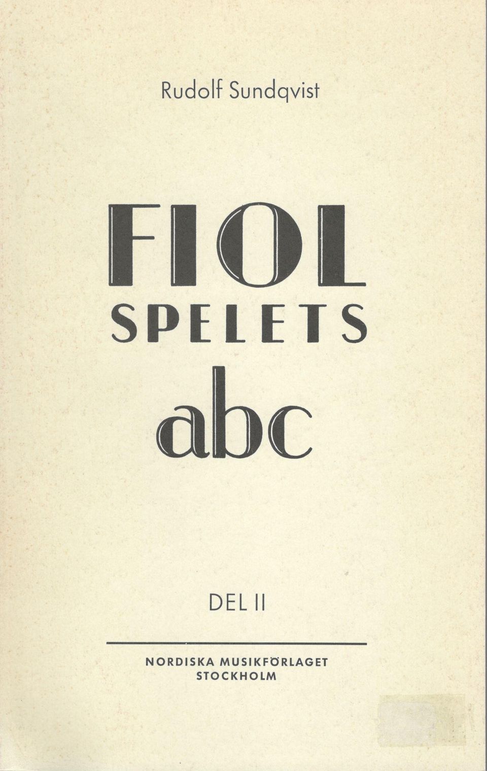 Fiol spelets abc - 2