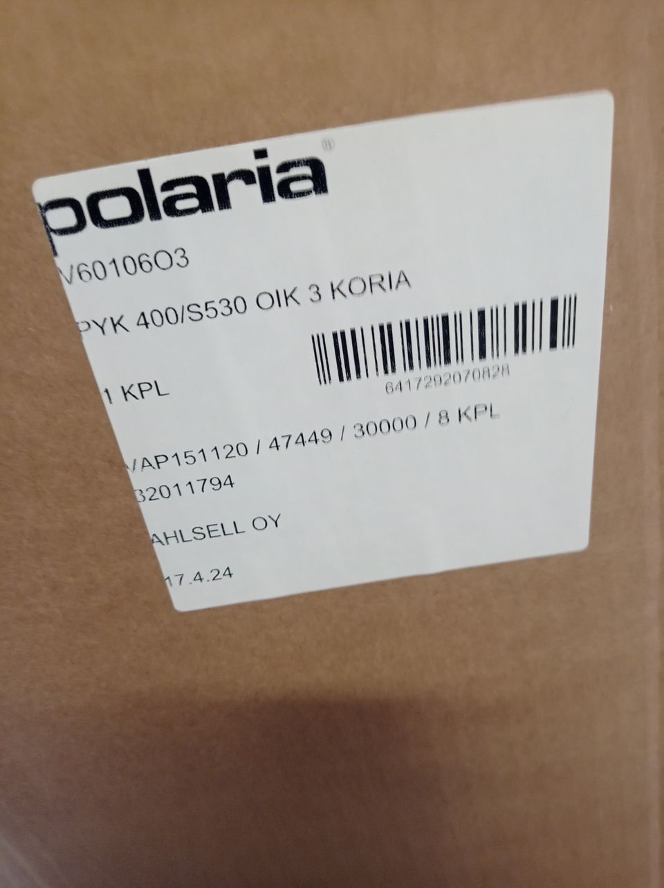 Polaria pyk 400/s530 oikea 3 koria