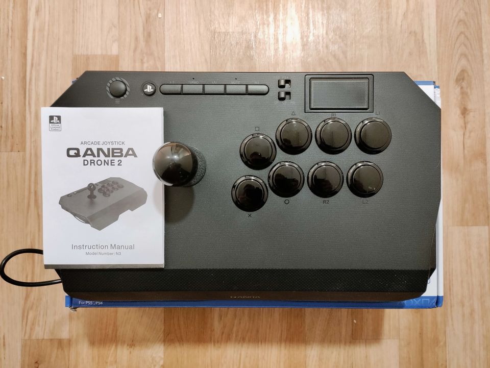 Qanba Drone 2 Arcade Joystick -peliohjain, PS4, PS5, PC