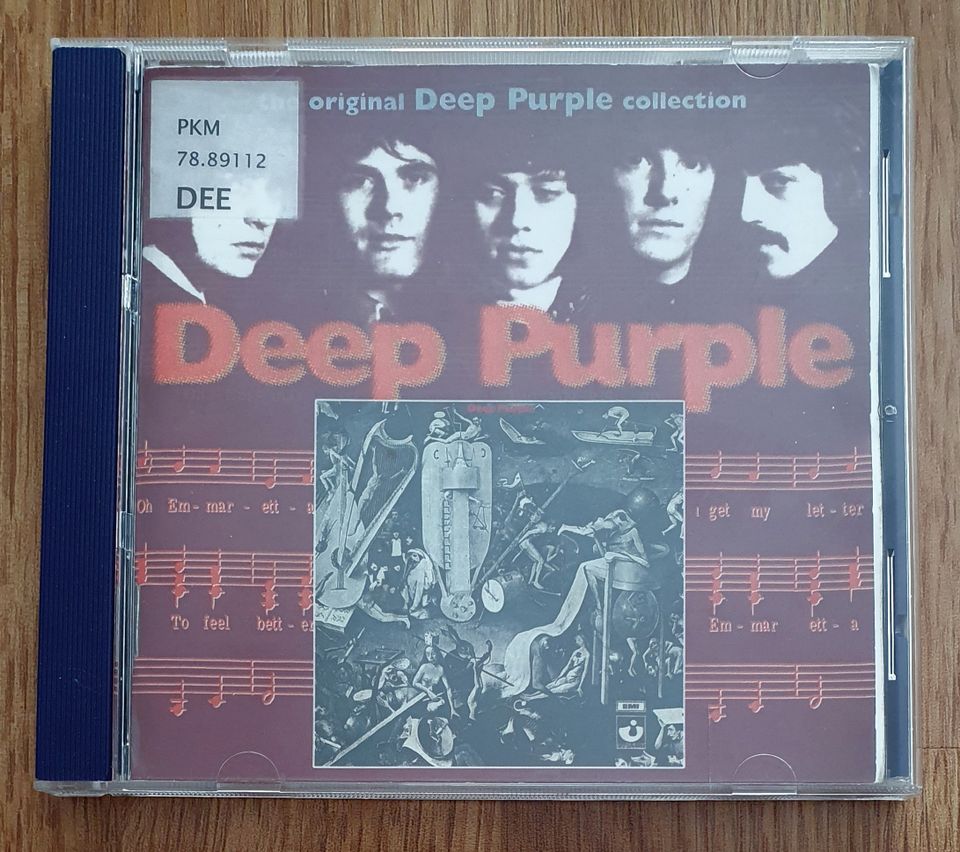 Deep Purple - Deep Purple cd (kirjaston poisto)