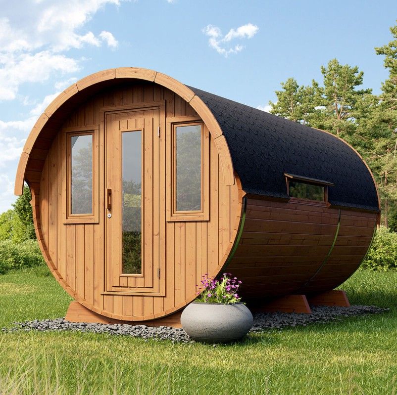 Arctic Deluxe Barrel Cabin