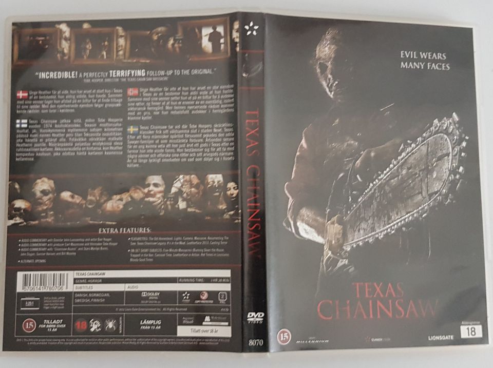 Texas Chainsaw - Teksasin moottorisahamurhaaja K18