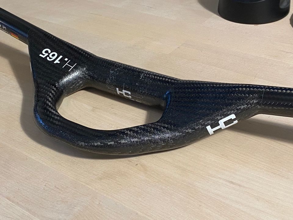 Ohjaustanko hiilikuitu H.165 MA SL MTB Carbon Marathonlenker