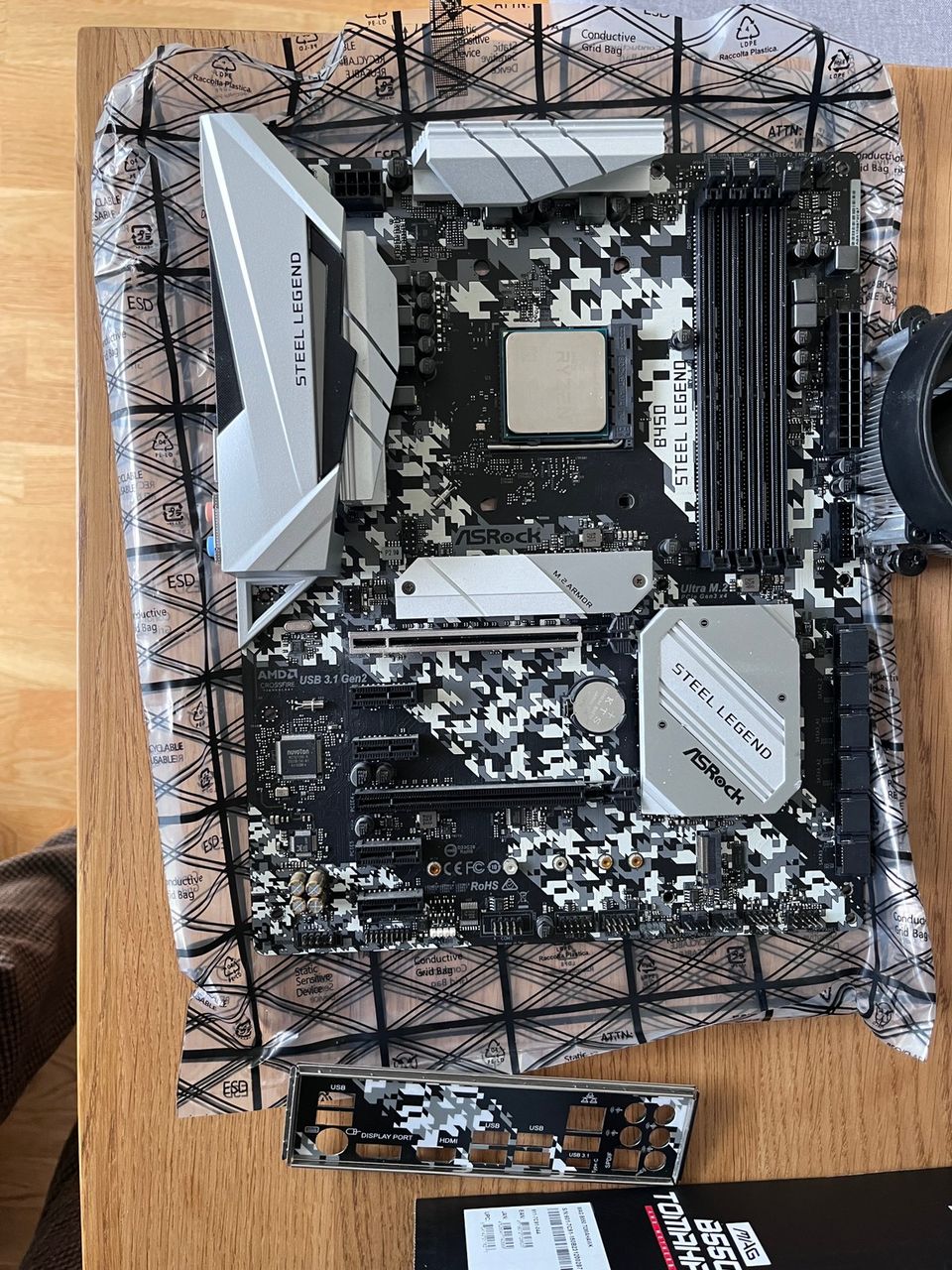 b450 steel legend asrock / AMD Ryzen 2700