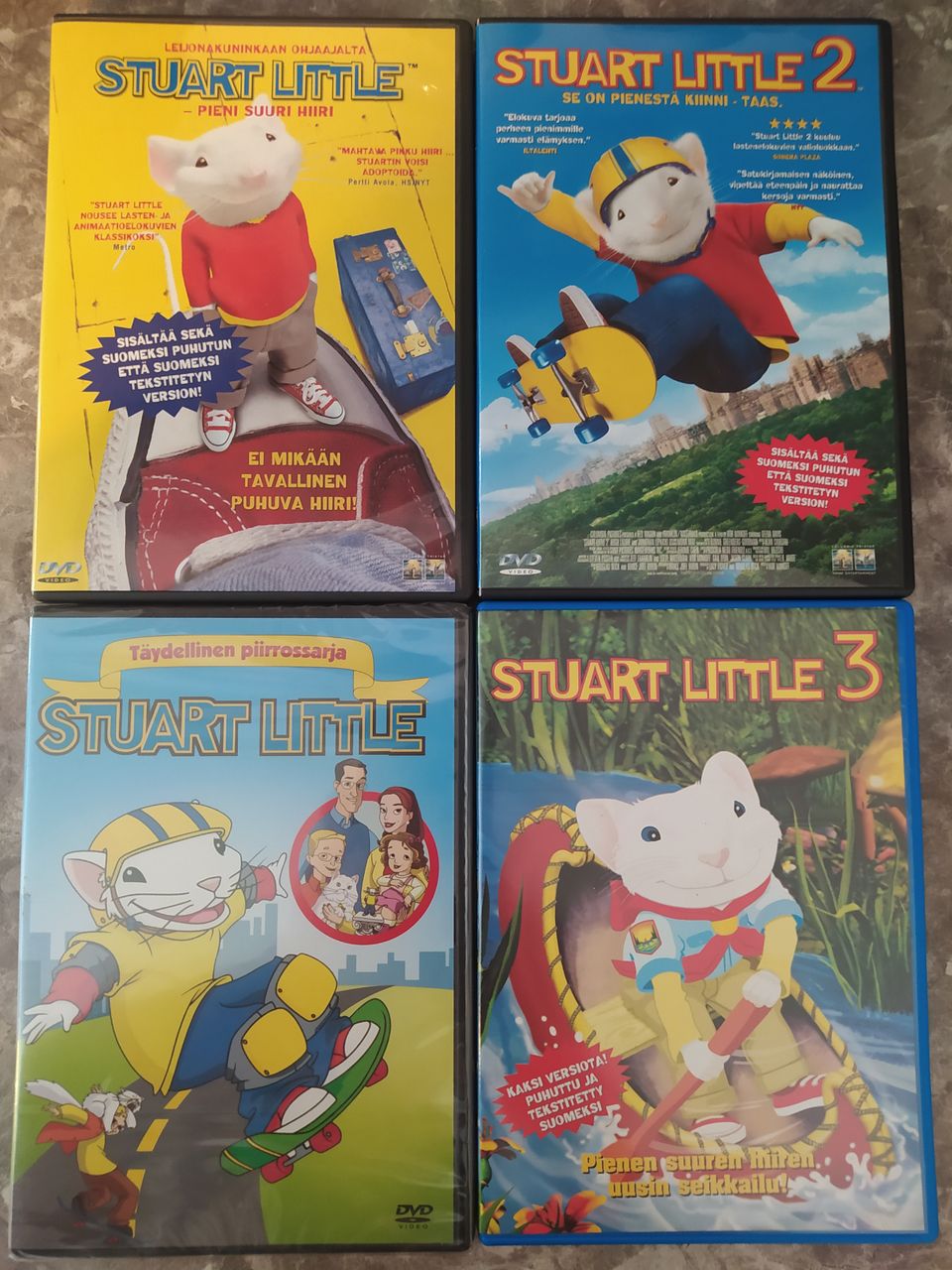 Stuart Little DVD kokoelma