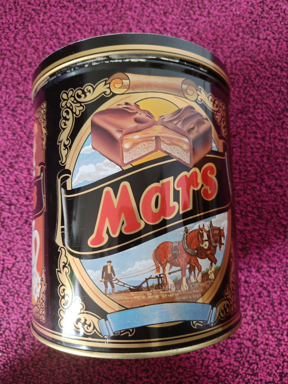 Mars peltipurkki 1985