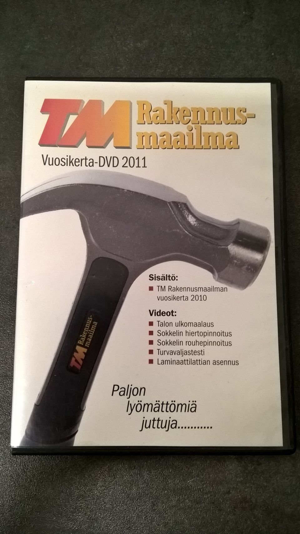 TM Rakennusmaailma vuosikerta-DVD 2011