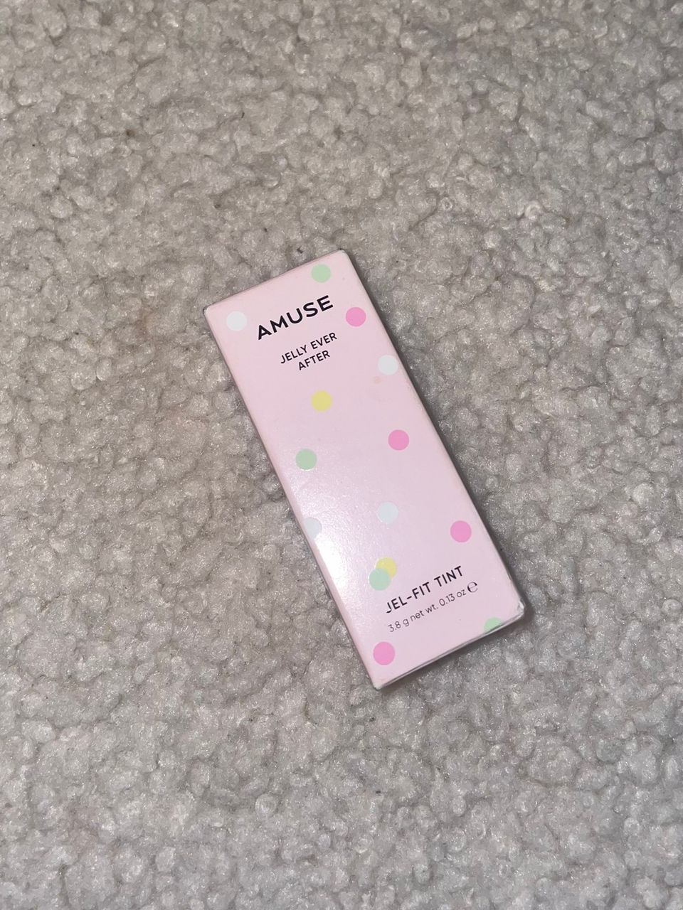 Amuse jel-fit lip tint (rose milk)