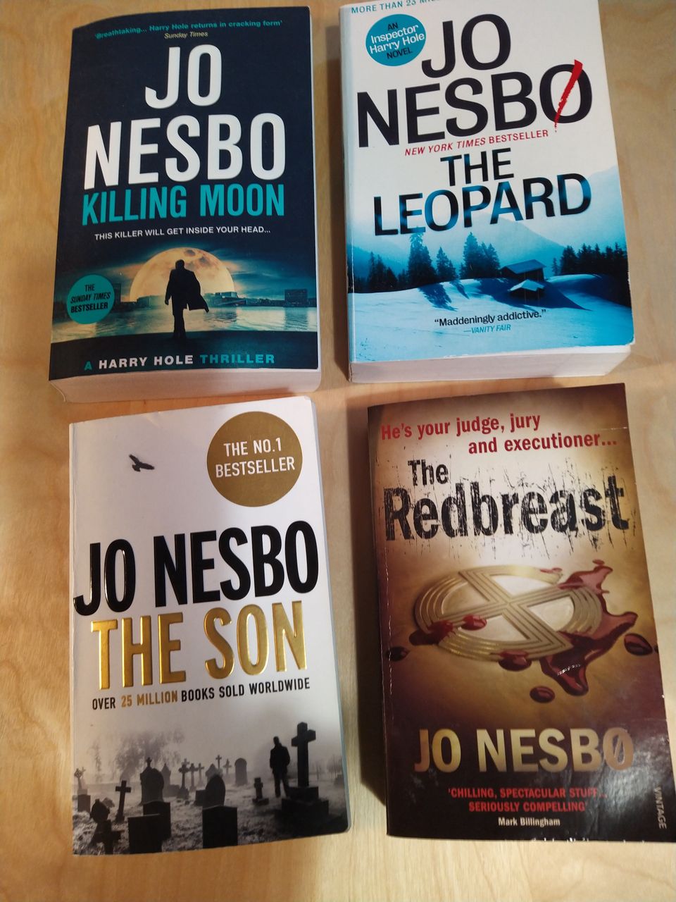 Jo Nesbø englanniksi