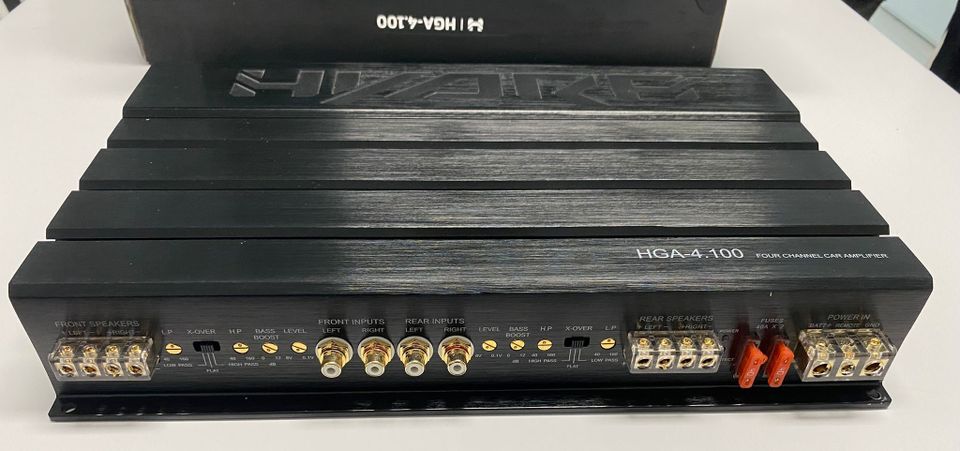 Black Hydra HGA 4.100 4 Channel Car SQ Amplifier