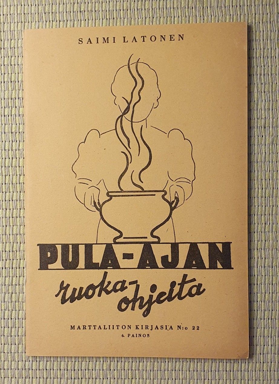 Pula-ajan ruokaohjeita -kirjanen