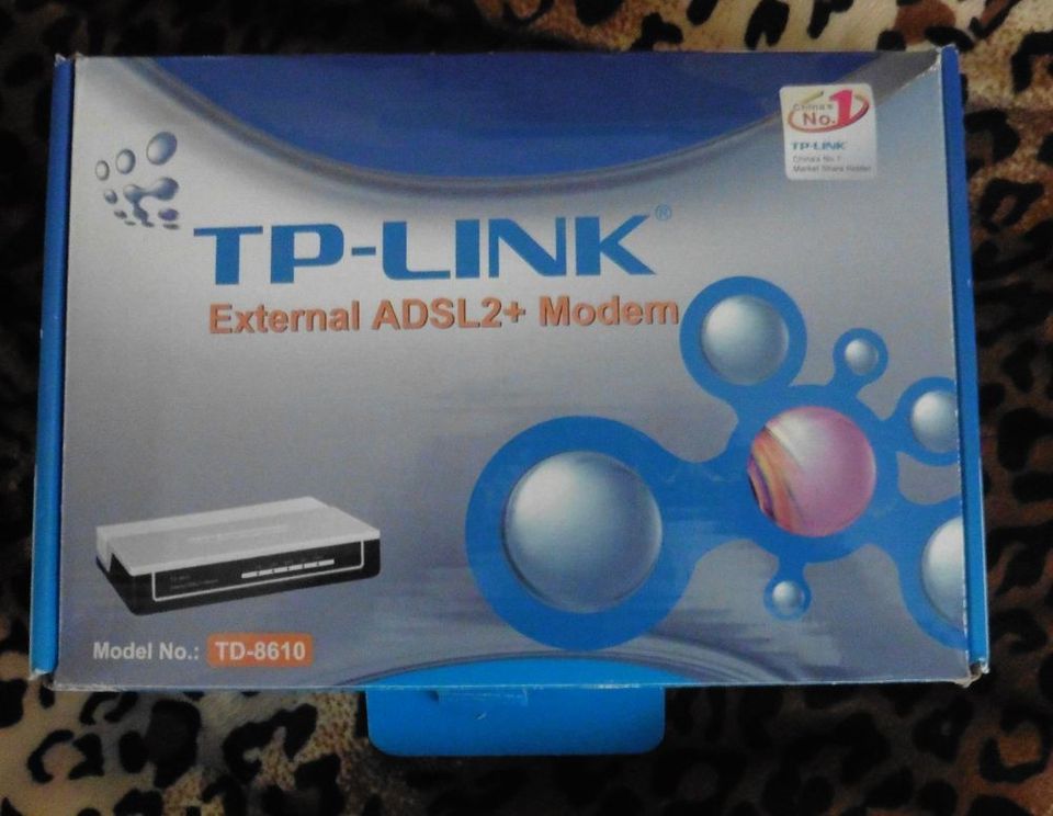 TP-Link External ADSL2+ Modem, TD 8610