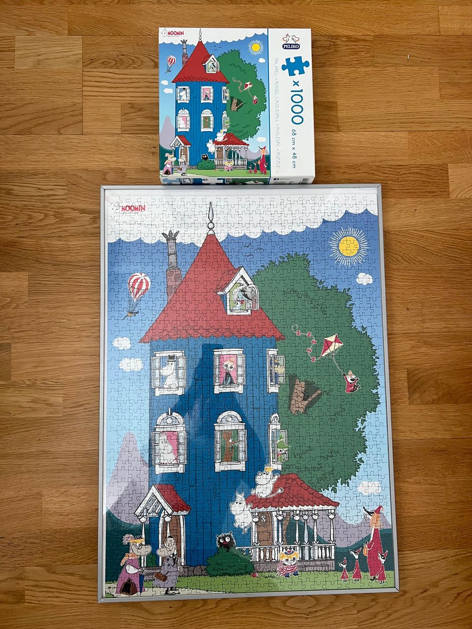 Moomin puzzle + Frame