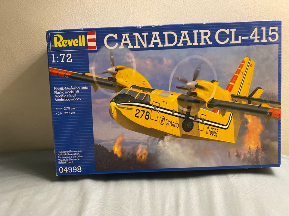 revell canadair cl-415 rakennussarja