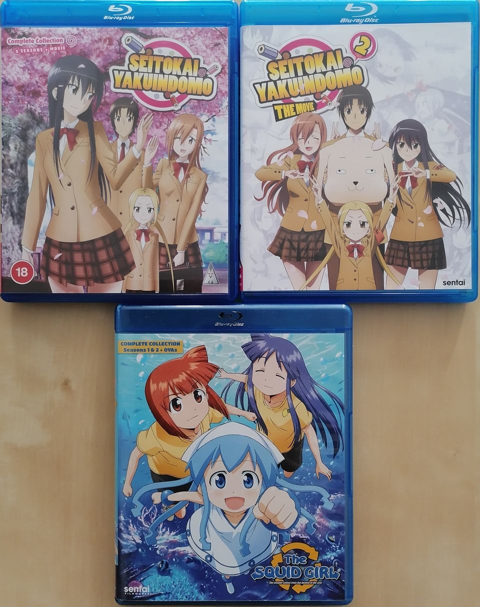 Anime sarja bluray