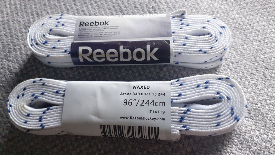 Reebok luistinnauha vahattu 96" / 244 cm