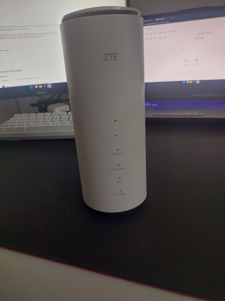 ZTE MC801A 5G -reititin