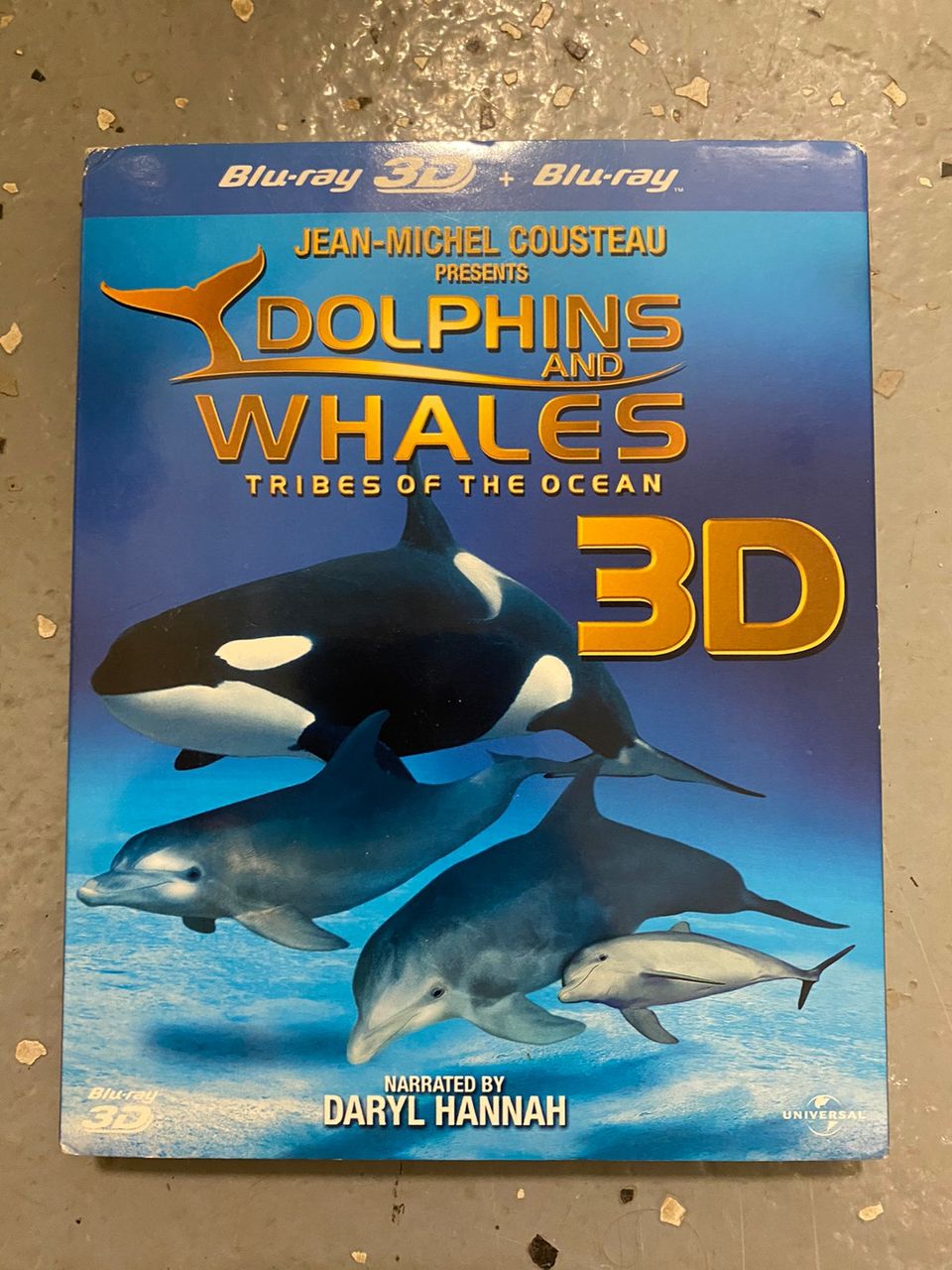 Dolphins And whales 3D blu ray