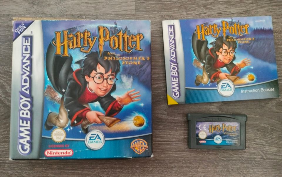 GBA Harry Potter and the philosopher's stone