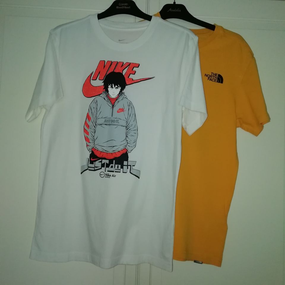 Nike /The North Face t-paidat, koko S /XS