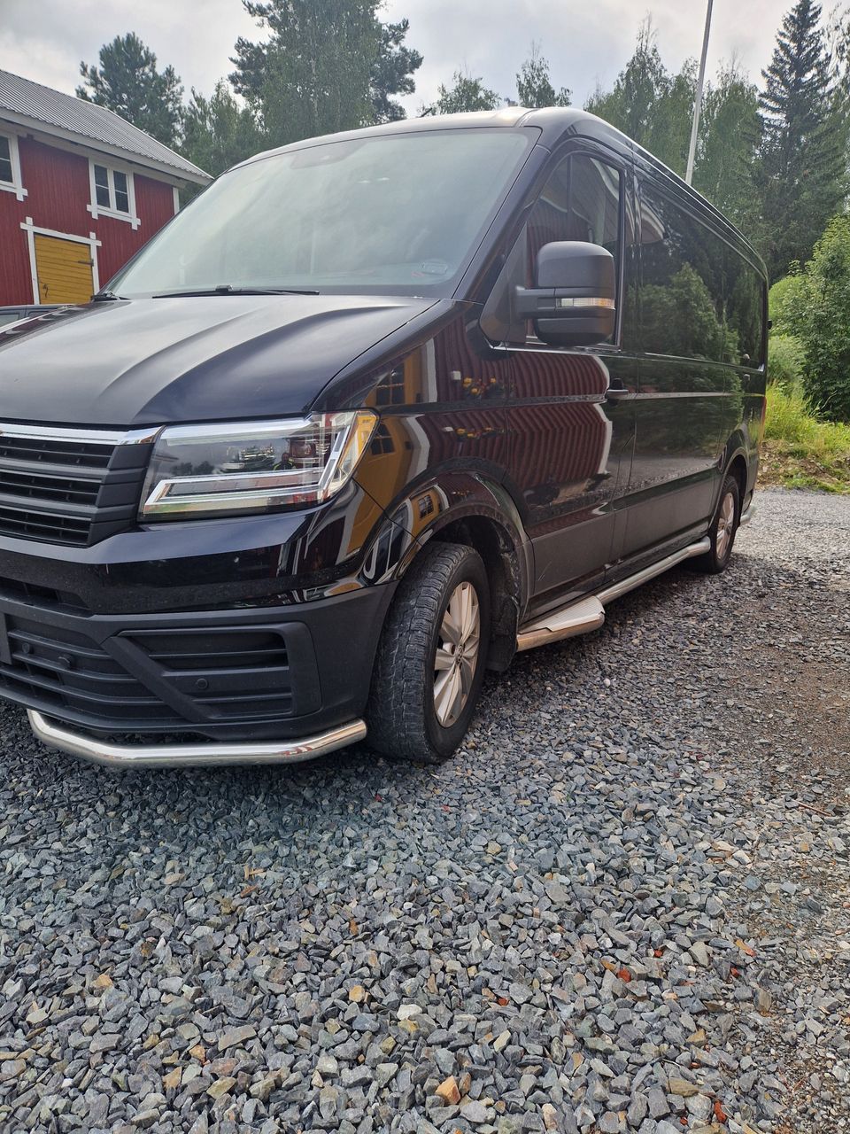 VW crafter kylkiputket