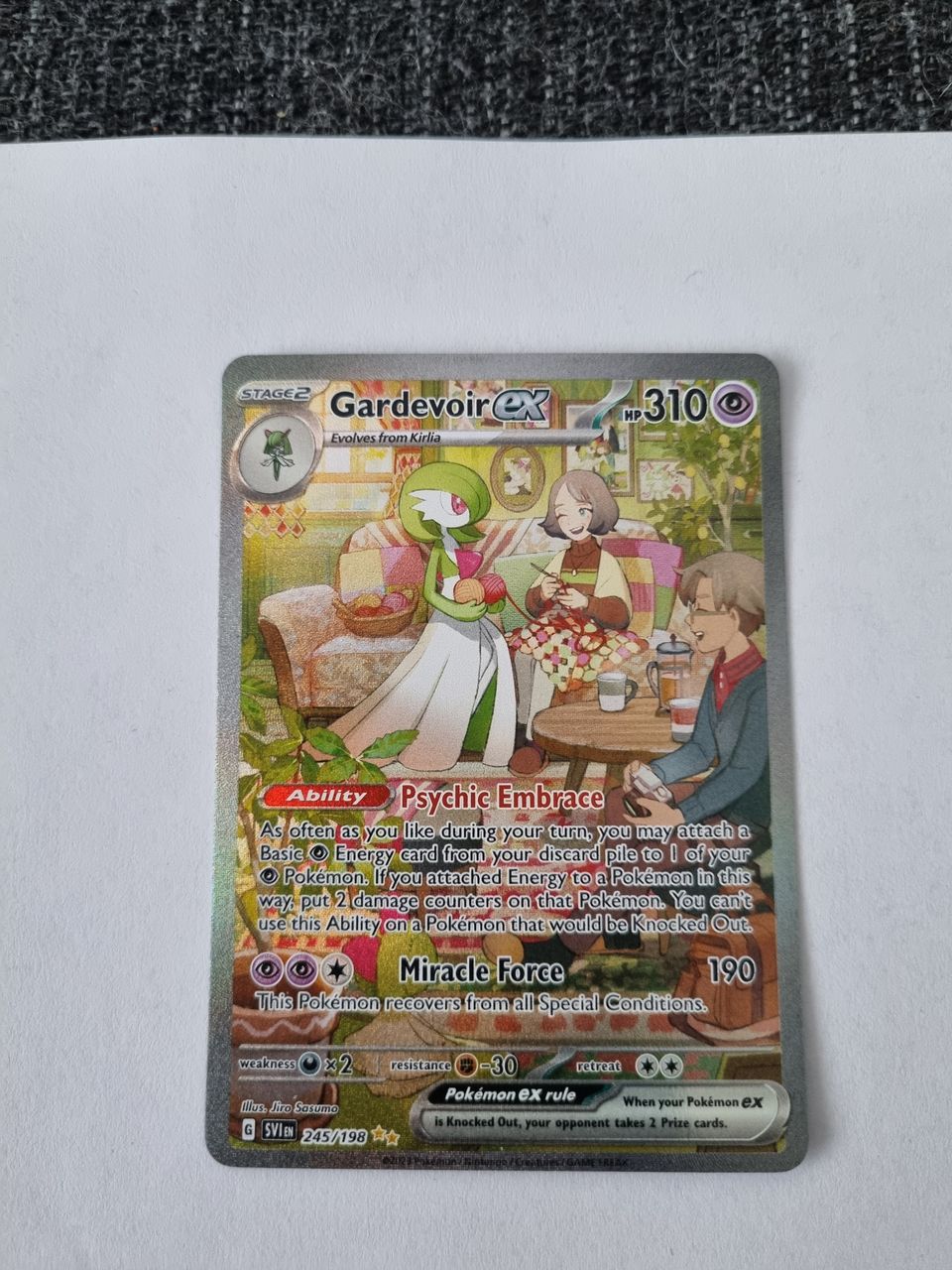 Gardevoir ex pokemon kortti