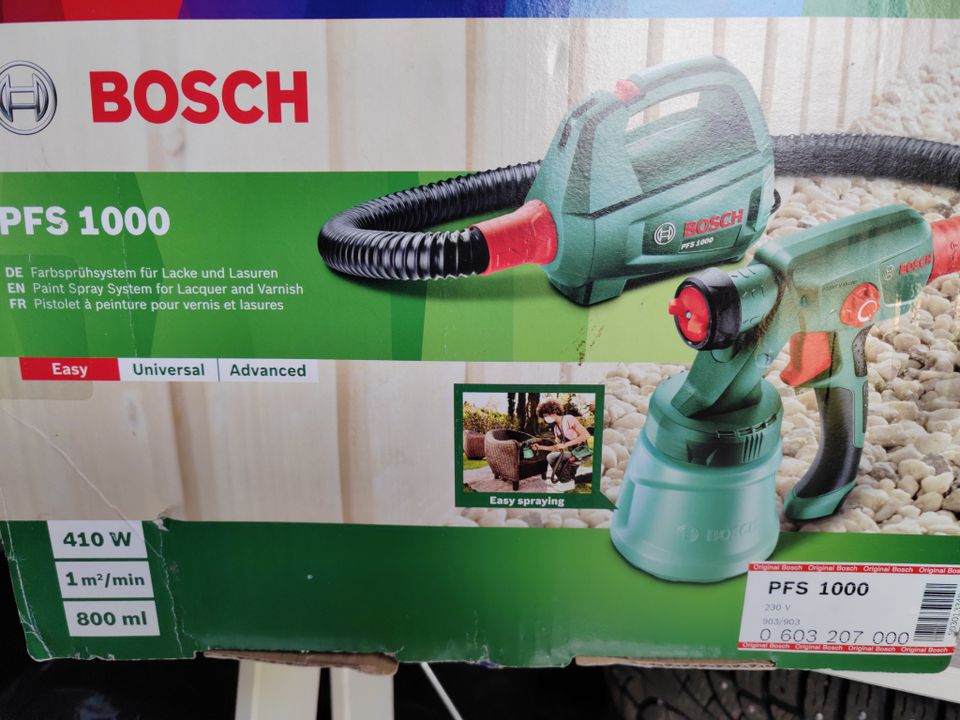 Bosch PFS 1000 käsiruisku