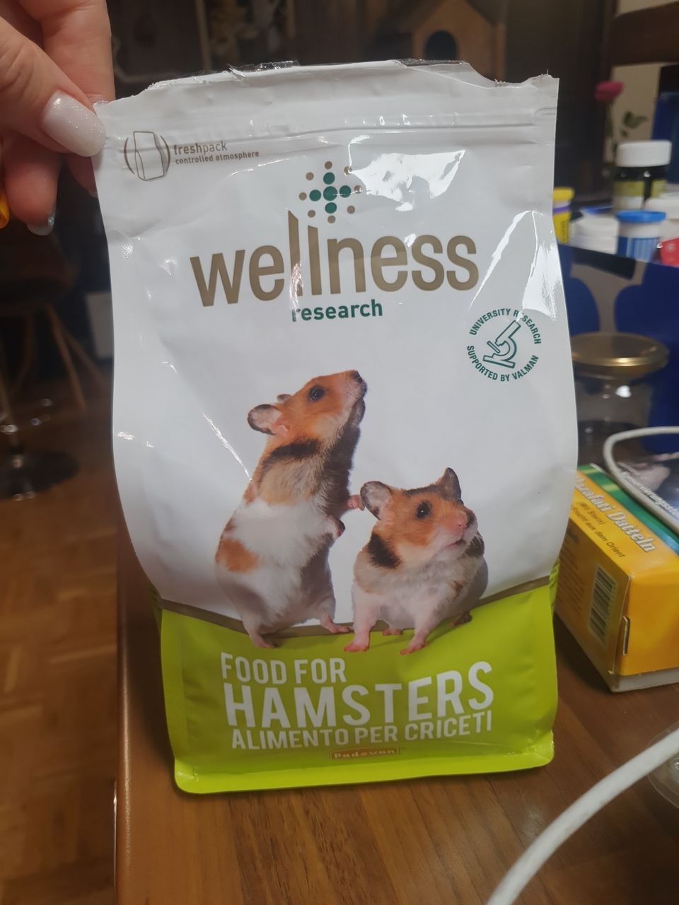 Hamsterin ruoka