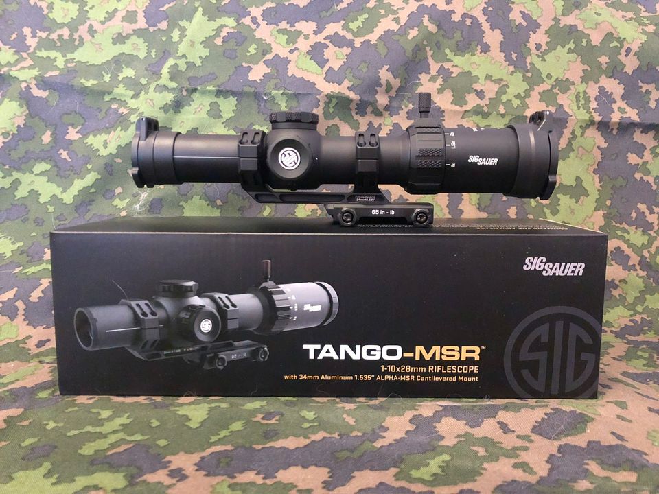 SIG SAUER TANGO-MSR LPVO 1-10X28MM (SFP) kiikaritähtäin