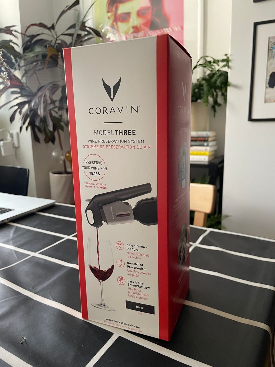 Viiniharrastajalle: Coravin Model Three