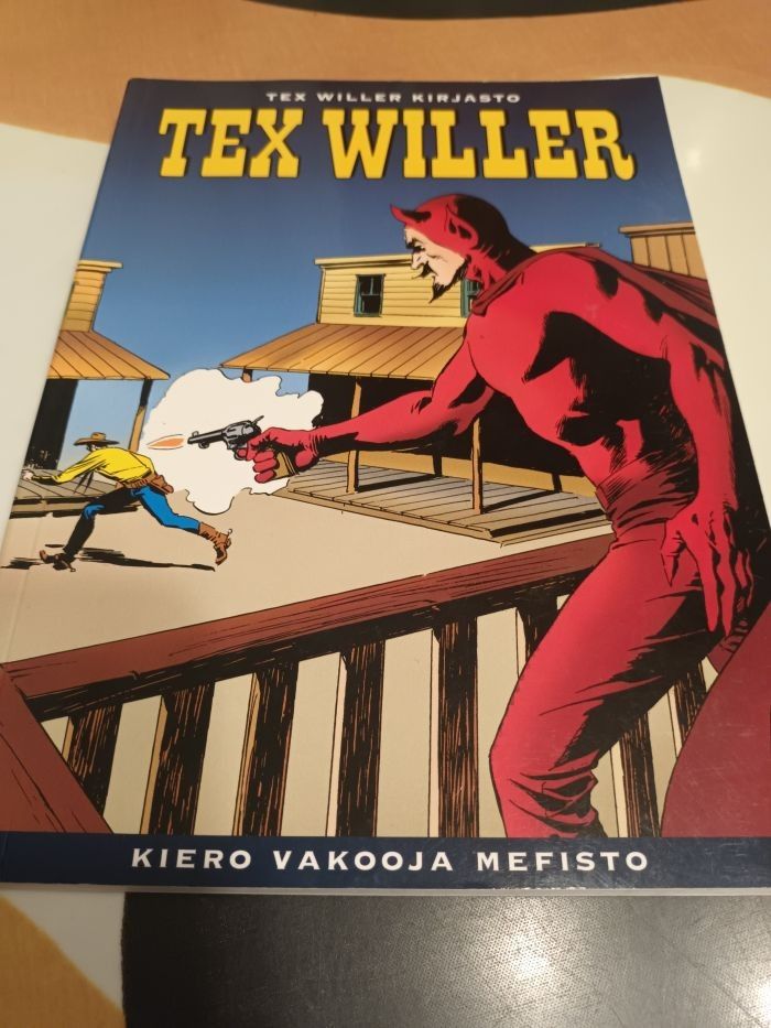 TEX WILLER KIRJASTO , KIERO VAKOOJA MEFISTO