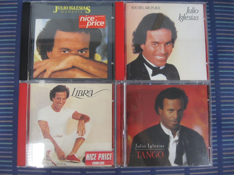 Julio Iglesias, Freddy Quinn, Faudel, Cornée, Anggun, Jurga, Raúl