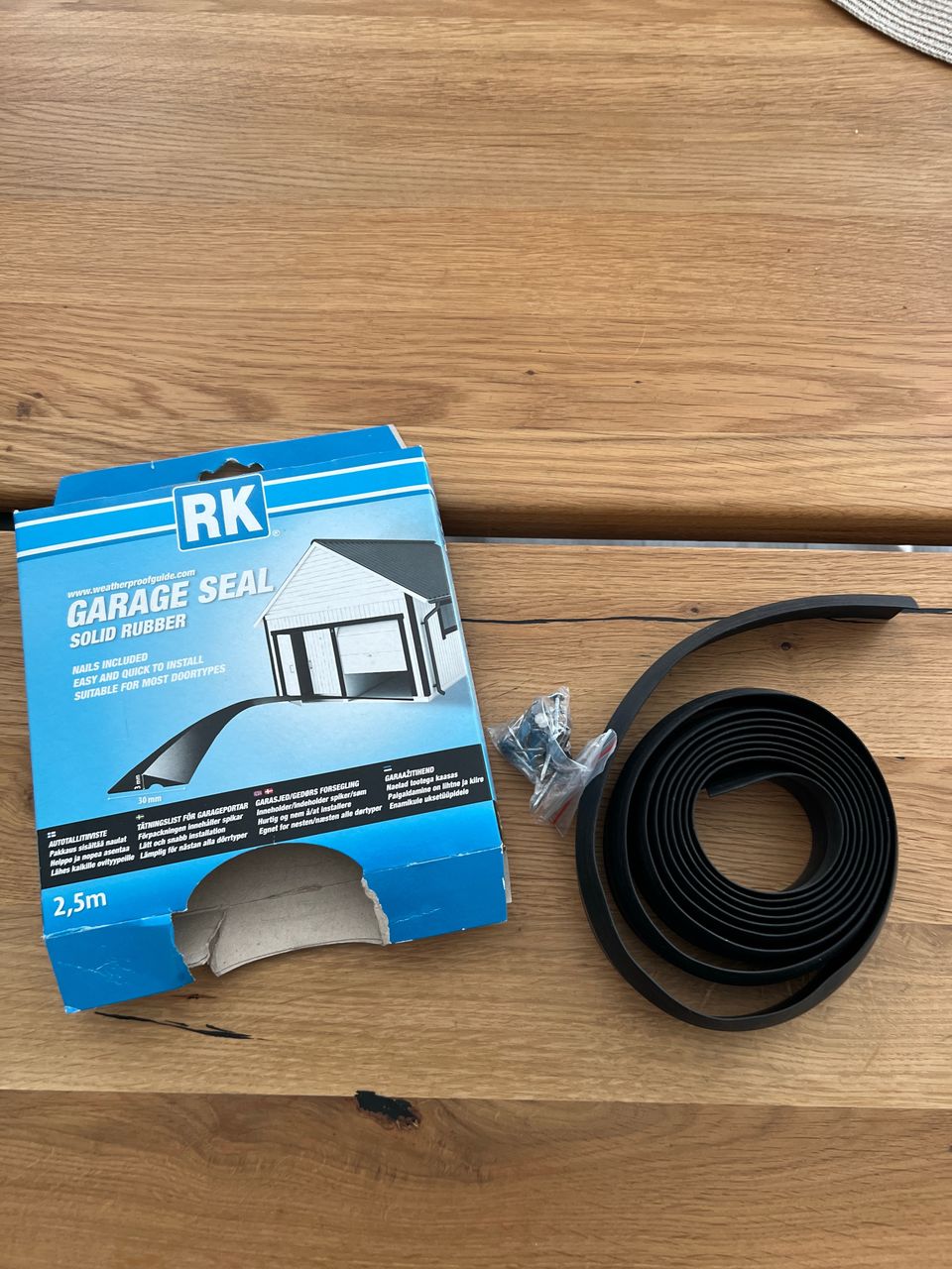 RK Garage seal