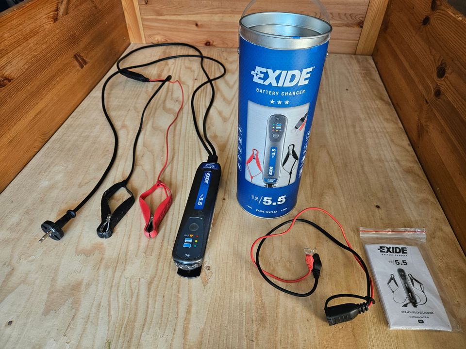 Exide 12/5.5 laturi