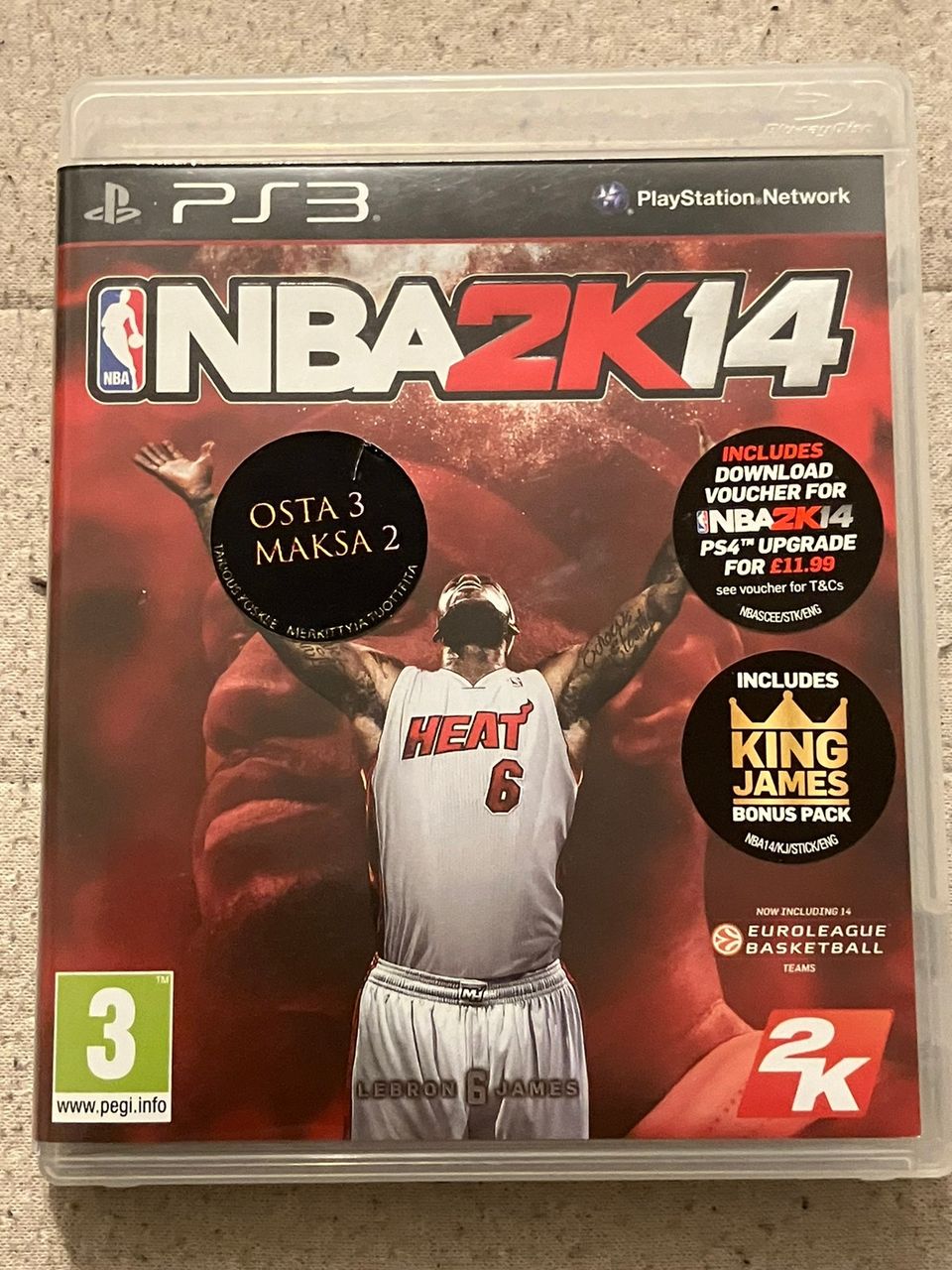 NBA2K14 Ps3 peli