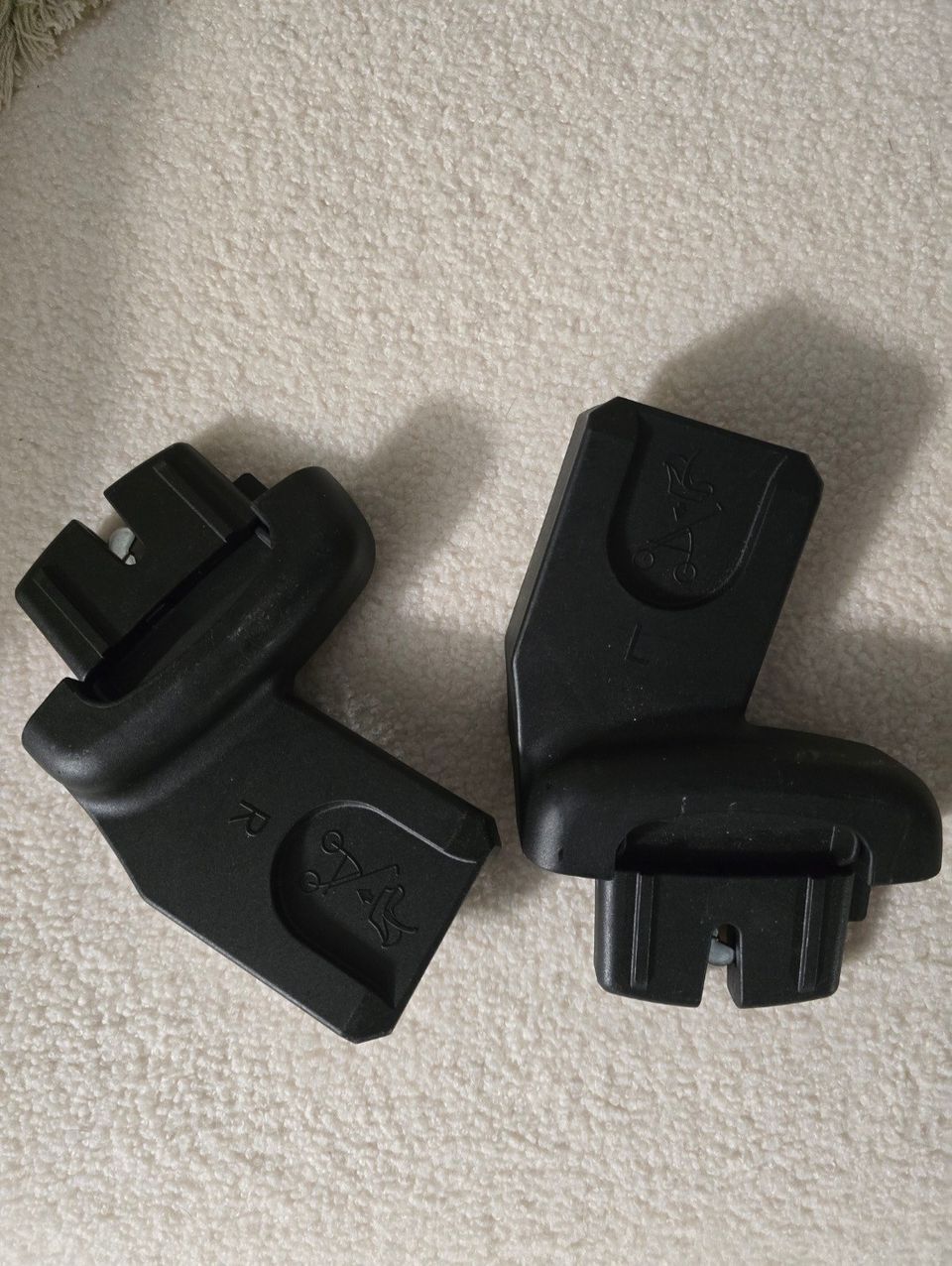 Britax click&go adapterit