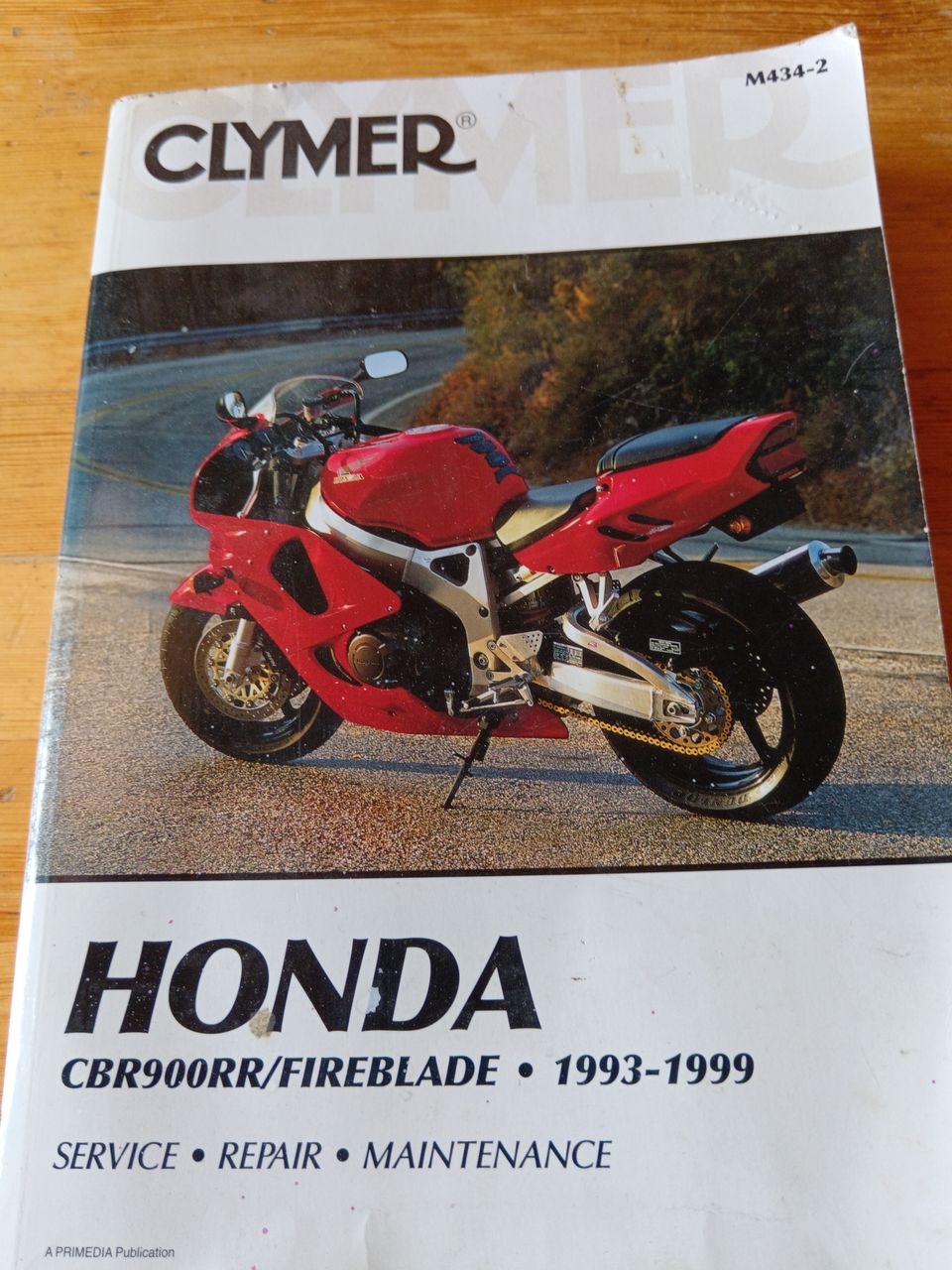 Honda cbr 900RR /Fireblade huolto ja korjaus käsikirja