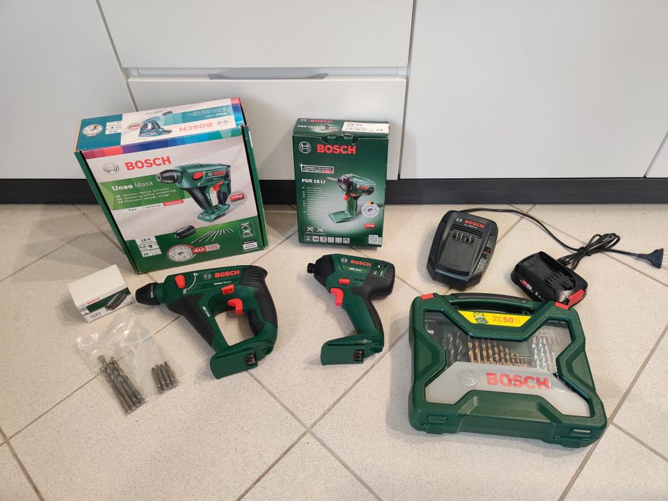 Bosch 18V Iskuporakonesetti 2,5Ah Akulla