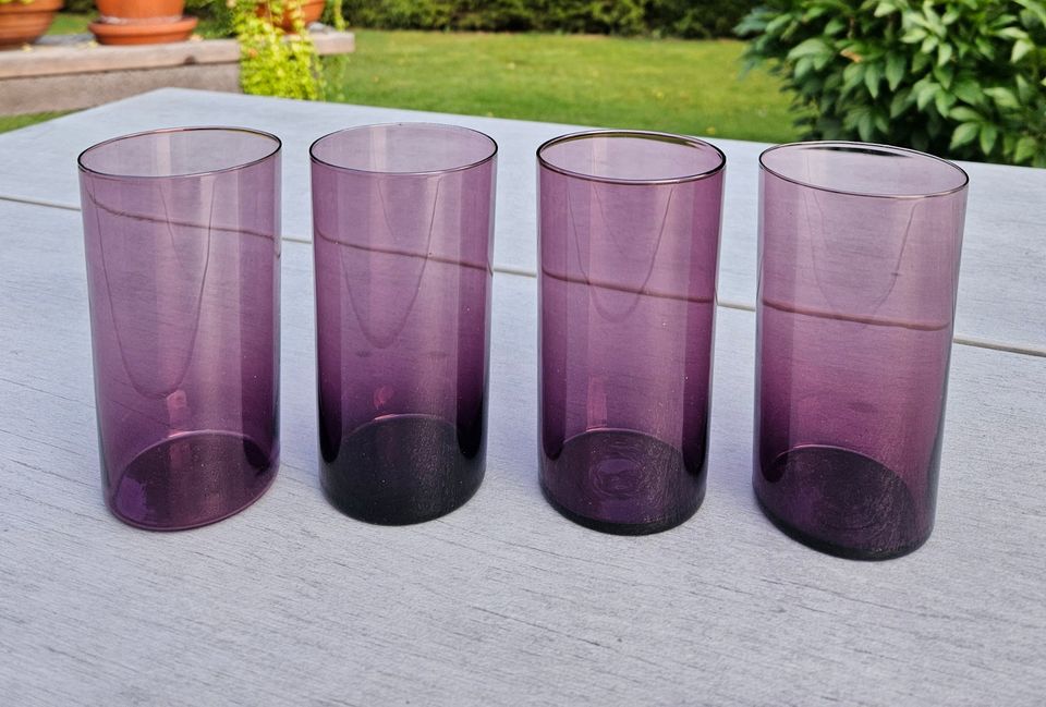 Iittala violetit juomalasit / mehulasit 4 kpl