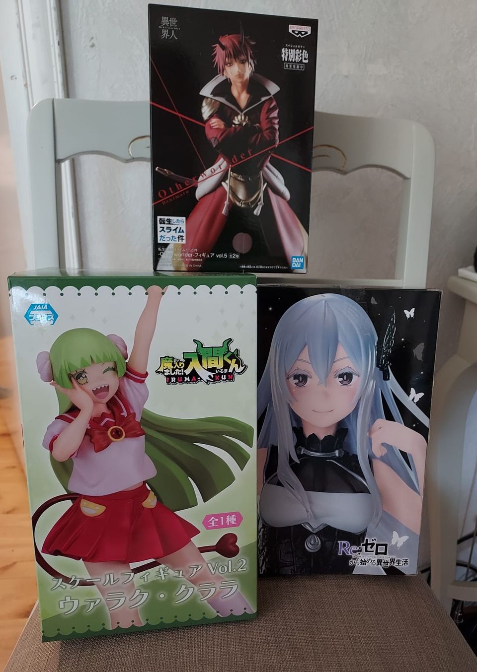 Satunnaisia anime prize figuureja