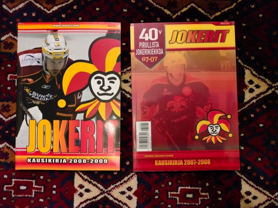 Jokerit kausikirjat 2kpl