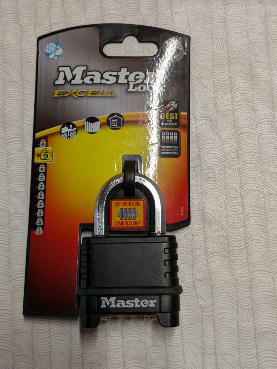 MasterLock yhdistelmäriippulukko