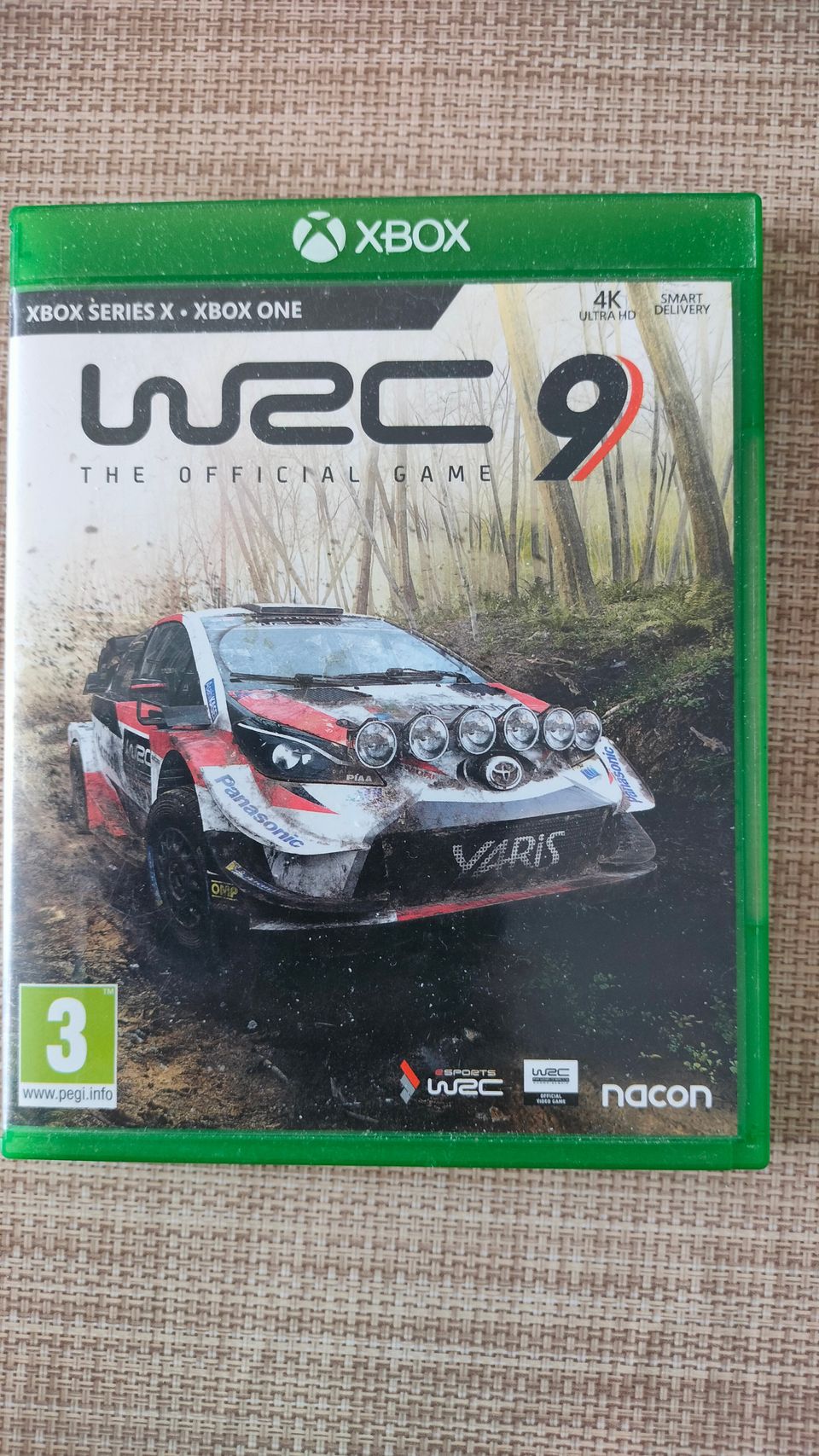 Xbox one WRC 9 peli.