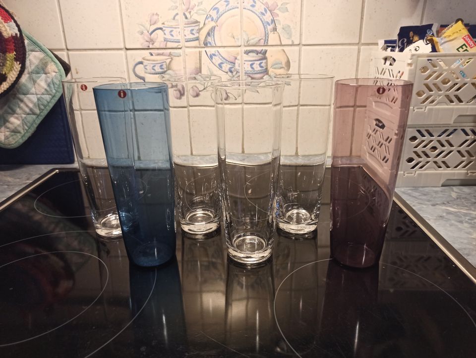 Tapio Wirkkala mehulasi 6kpl Iittala