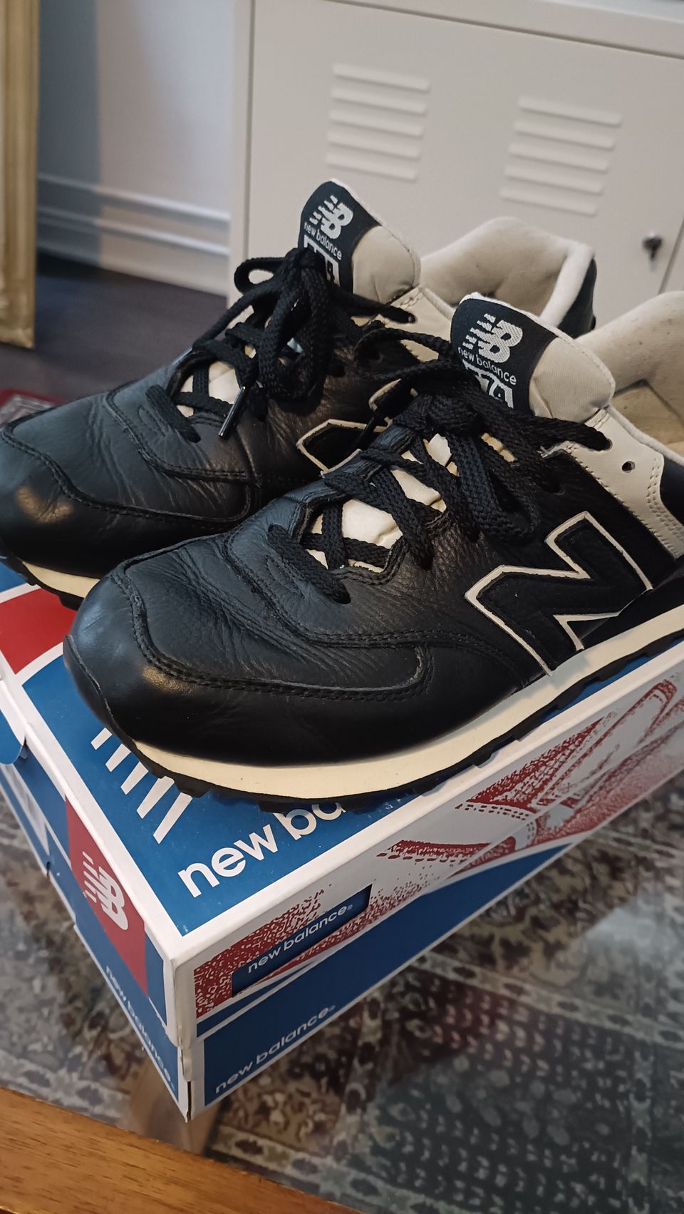 new balance 574 nahkakengät