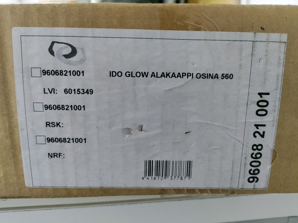 Ido Glow allaskaappi paketissa